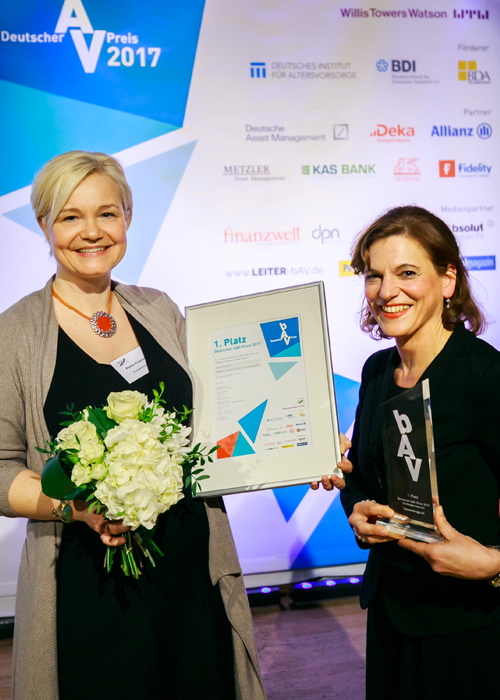 1. Platz Großunternehmen; Deutscher bAV-Preis 2017 – thyssenkrupp AG