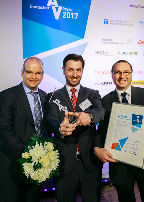 3. Platz Großunternehmen; Deutscher bAV-Preis 2017 – innogy SE